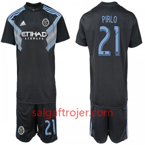 New York City Fodboldtrøjer PIRLO 21 Børn Udebanesæt 2018/19 Kort ærmer New York City Fodboldtrøjer PIRLO 21 Børn Udebanesæt 2018/19 Kort ærmer